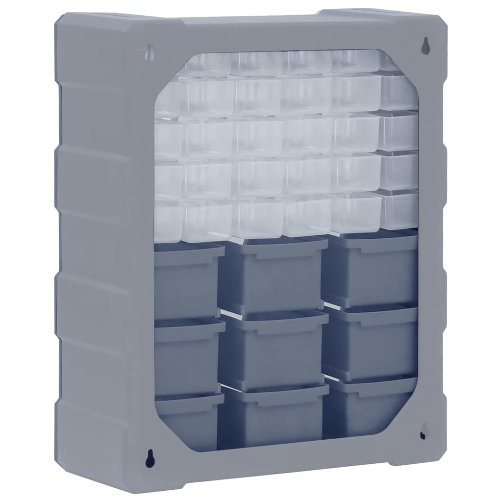 Multi-Schubladen-Organizer mit 64 Schubladen 52x16x37,5 cm