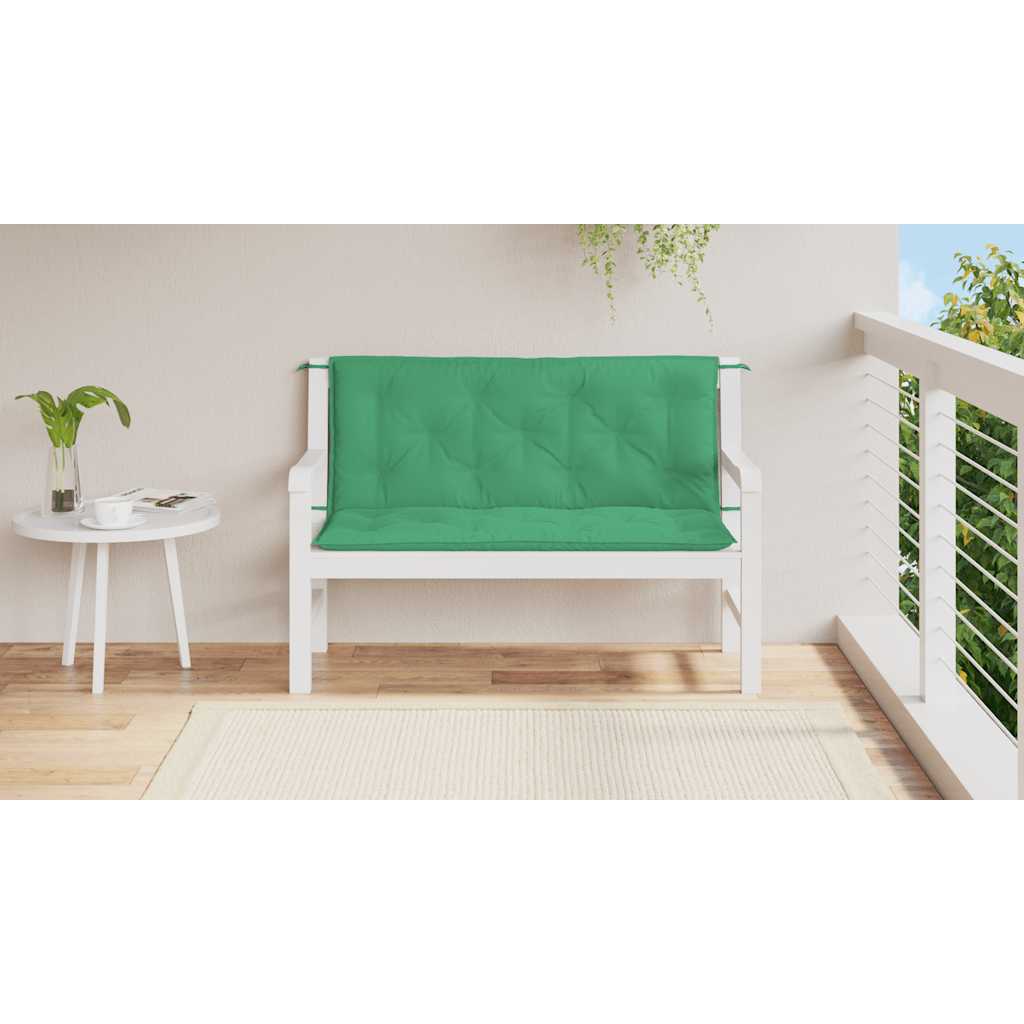 Gartenbank-Auflage Anthrazit 100x(50+50)x7 cm Oxford-Gewebe
