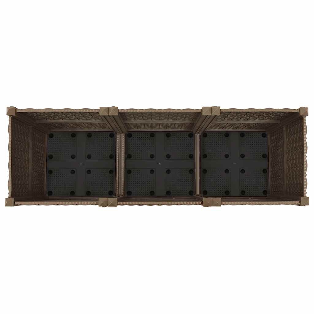 Hochbeet 40x40x23 cm Polypropylen