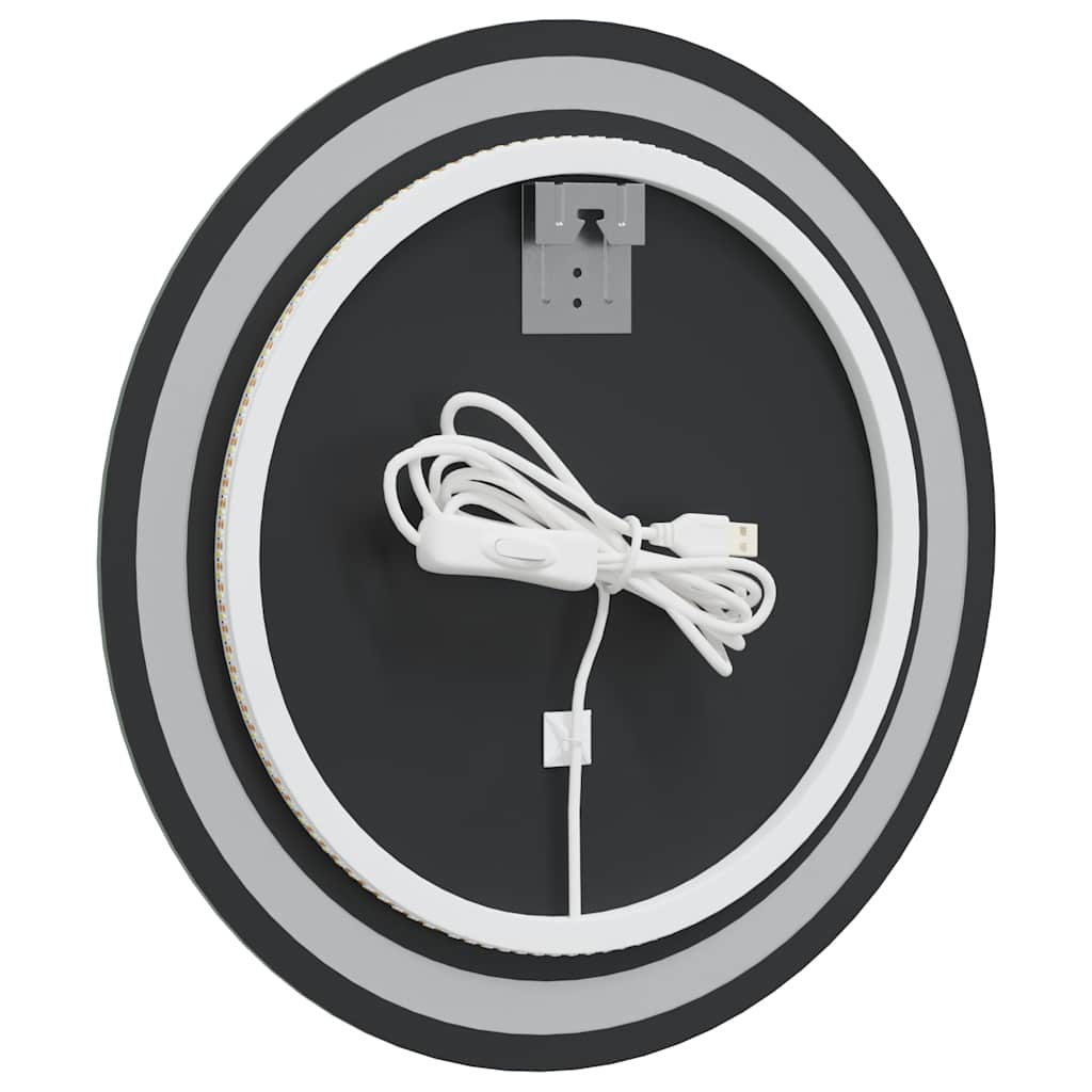 LED-Badspiegel 30 cm Rund
