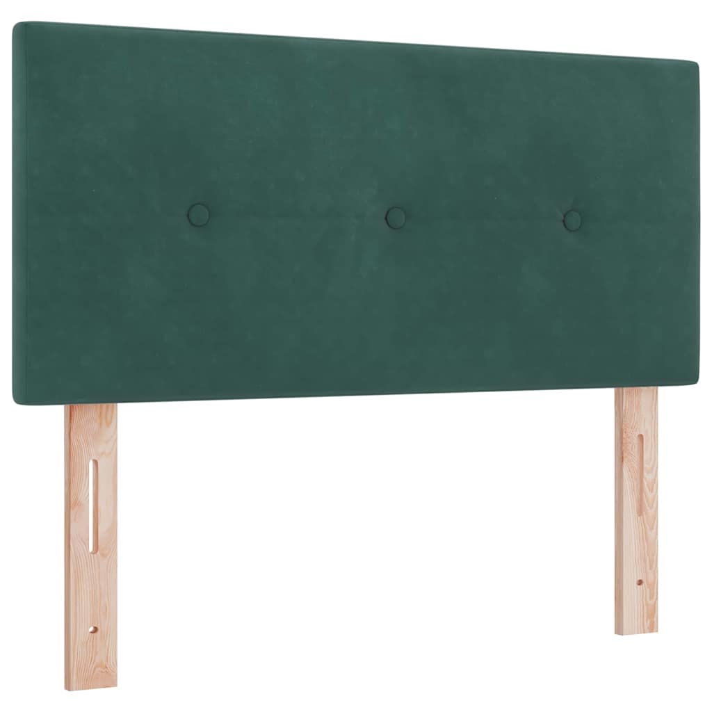 Kopfteil Hellgrau 80 cm Samt