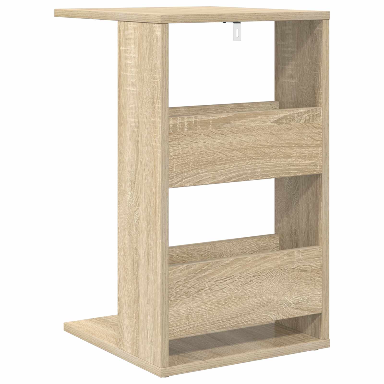 Beistelltisch Weiß 40 x 35 x 60,5 cm Holzwerkstoff