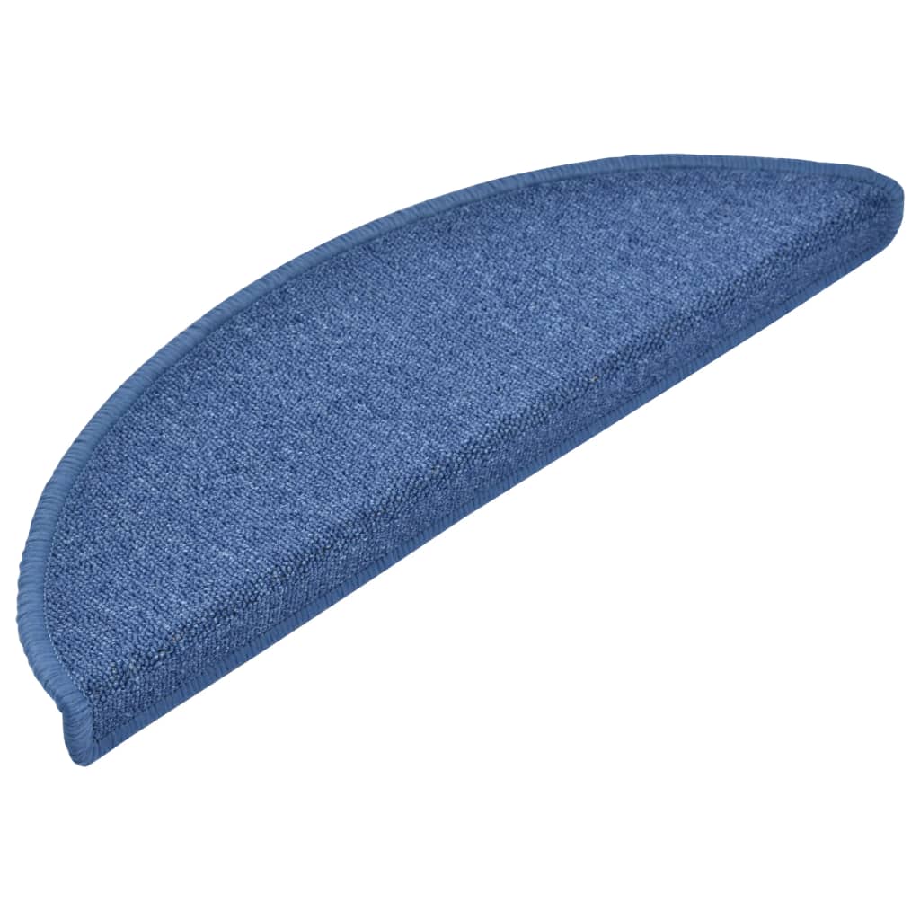Stufenmatten 15 Stk. 56x17x3 cm Anthrazit Halbrund