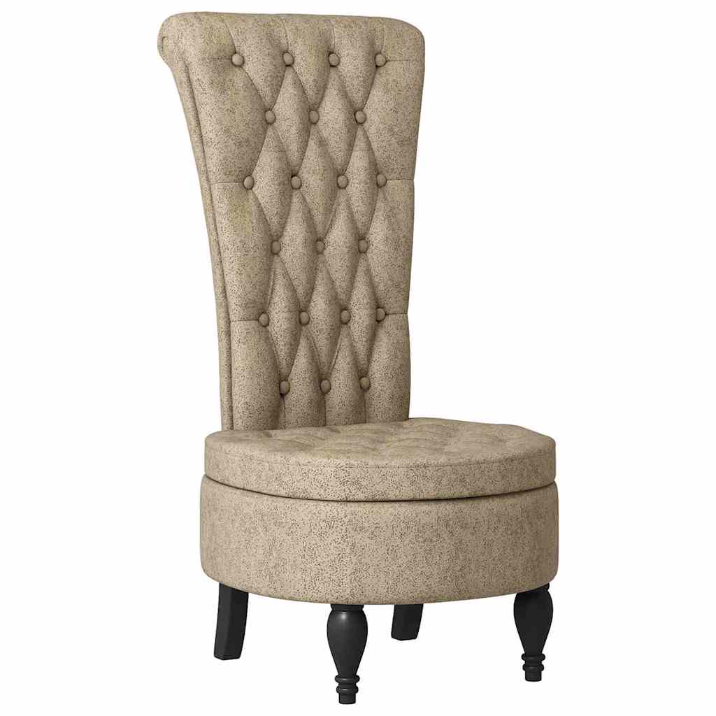 Schlafsessel Braun 56,5 x 70 x 110 cm Kunstwildleder
