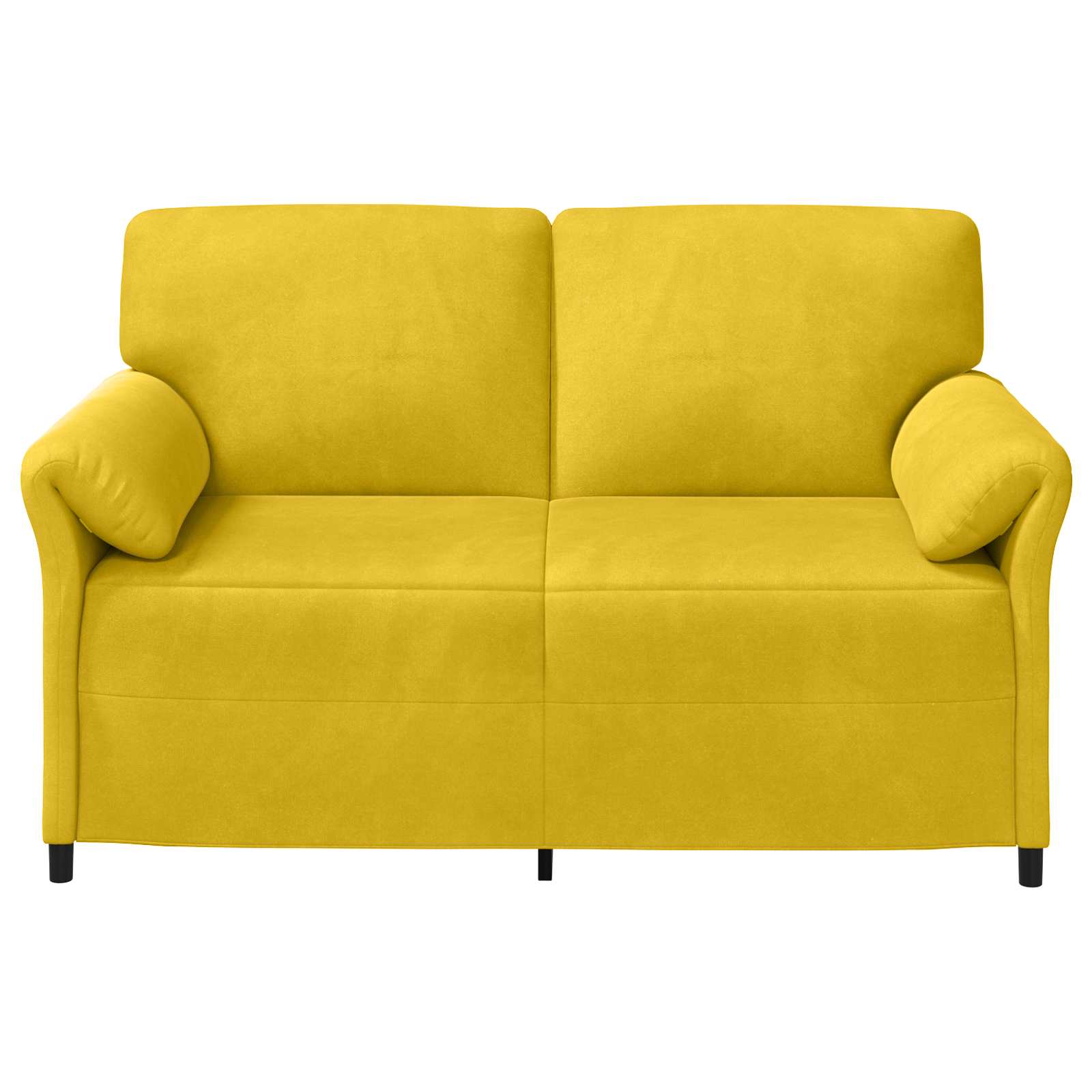 1-Sitzer Sofa Hellgrau 88 x 83 x 95 cm Samt