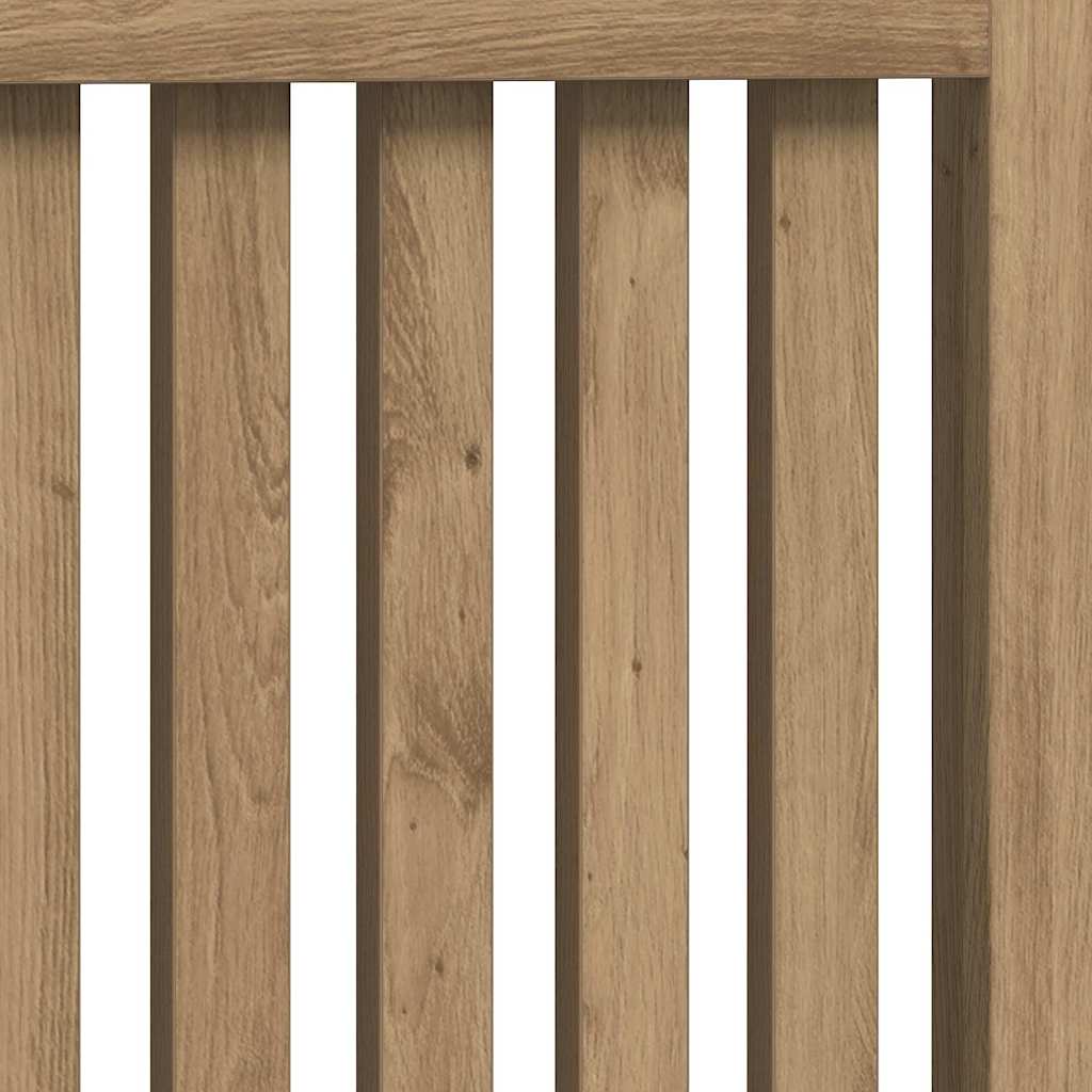 Holzwerkstoff Heizkörper-Abdeckung Heizkörperverkleidung 112 cm, weiß