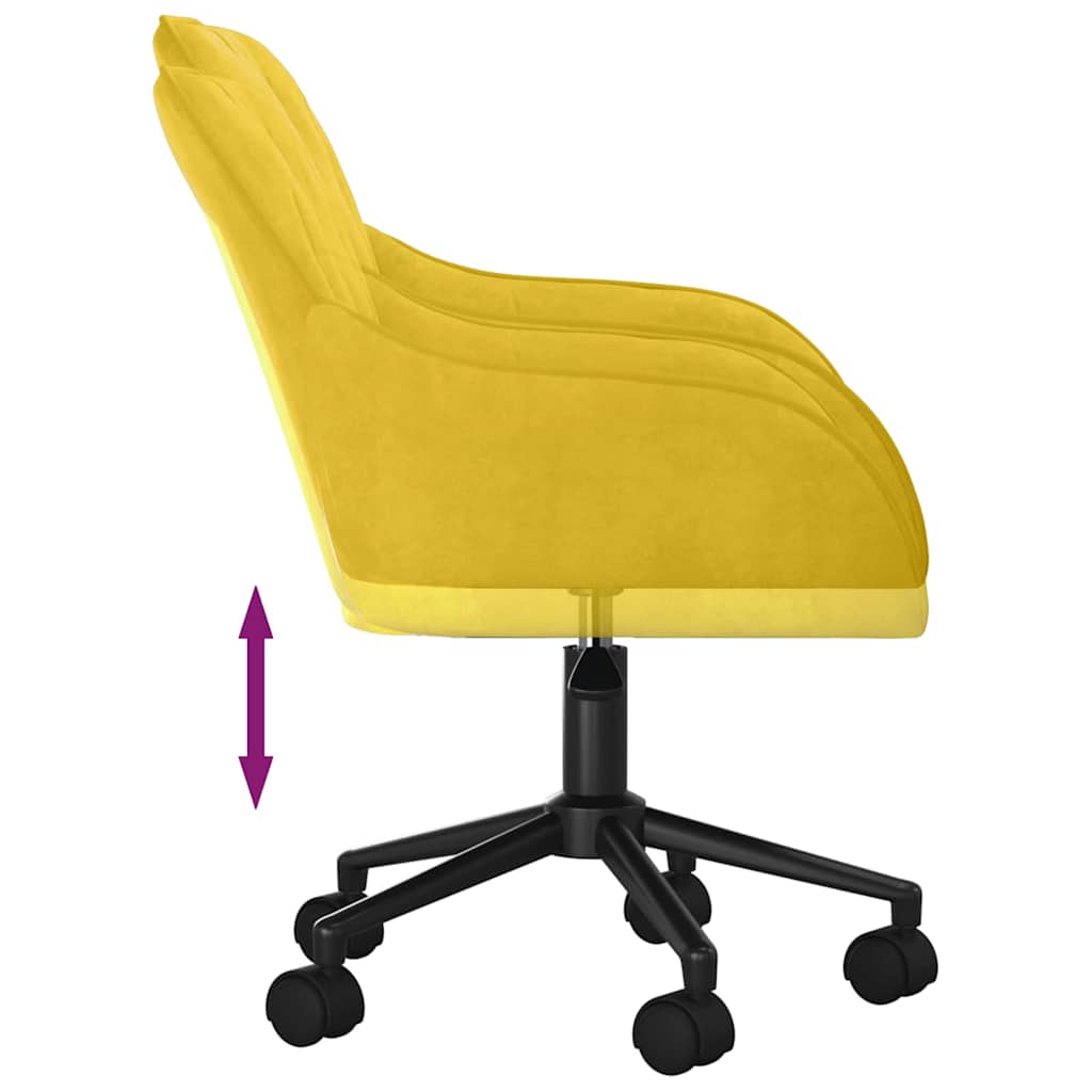 Esszimmerstühle 2 Stk. Drehbar Rosa Samt