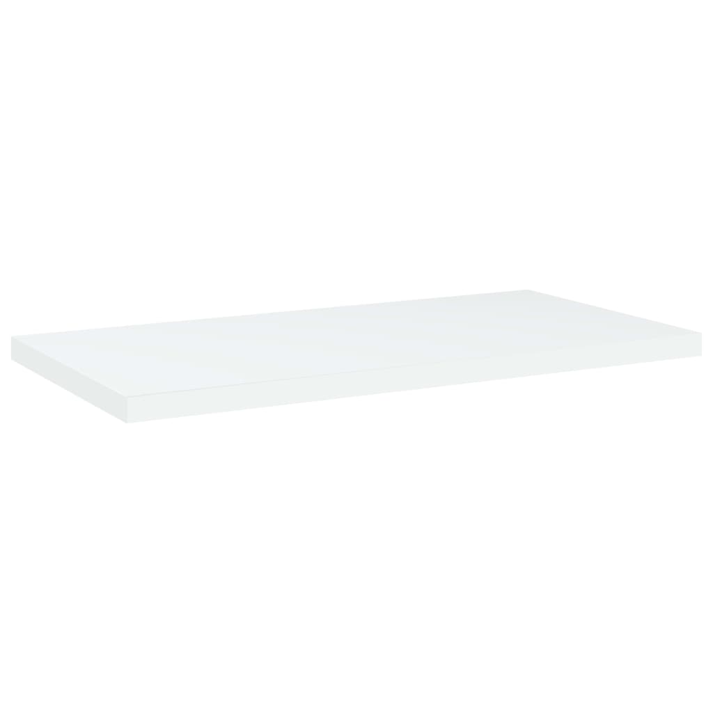 Bücherregal-Bretter 4 Stk. Weiß 40x10x1,5 cm Holzwerkstoff