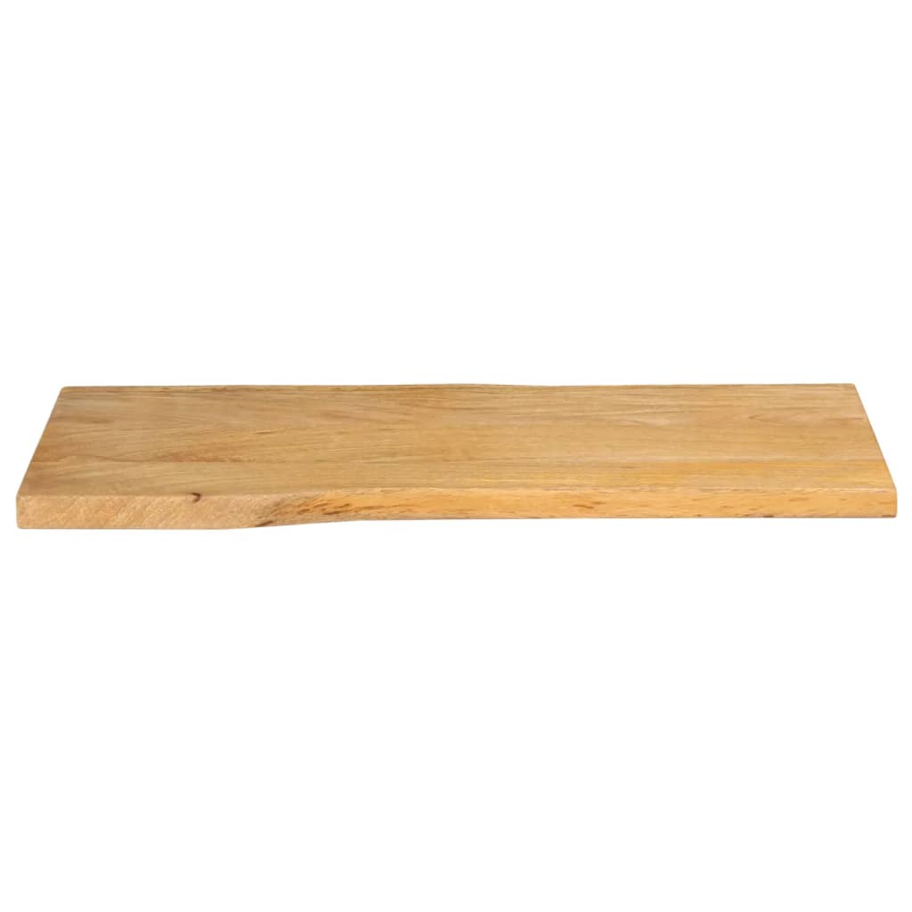 Tischplatte 40x40x2,5 cm Rechteckig Massivholz Akazie Baumkante