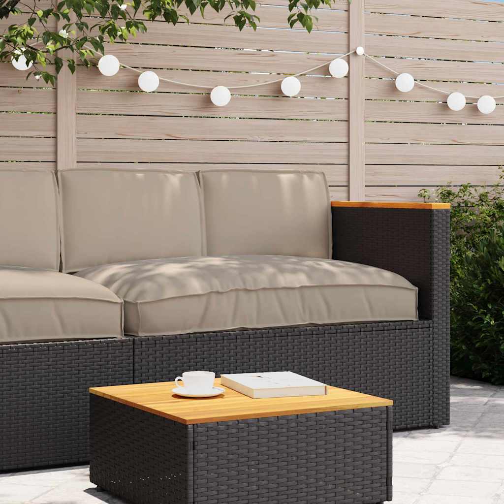 Kissenset 3 pcs Anthrazit Oxford-Stoff