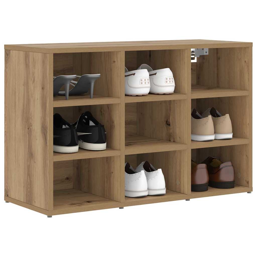 Schuhregale 2 Stk. Weiß 52,5x30x50 cm