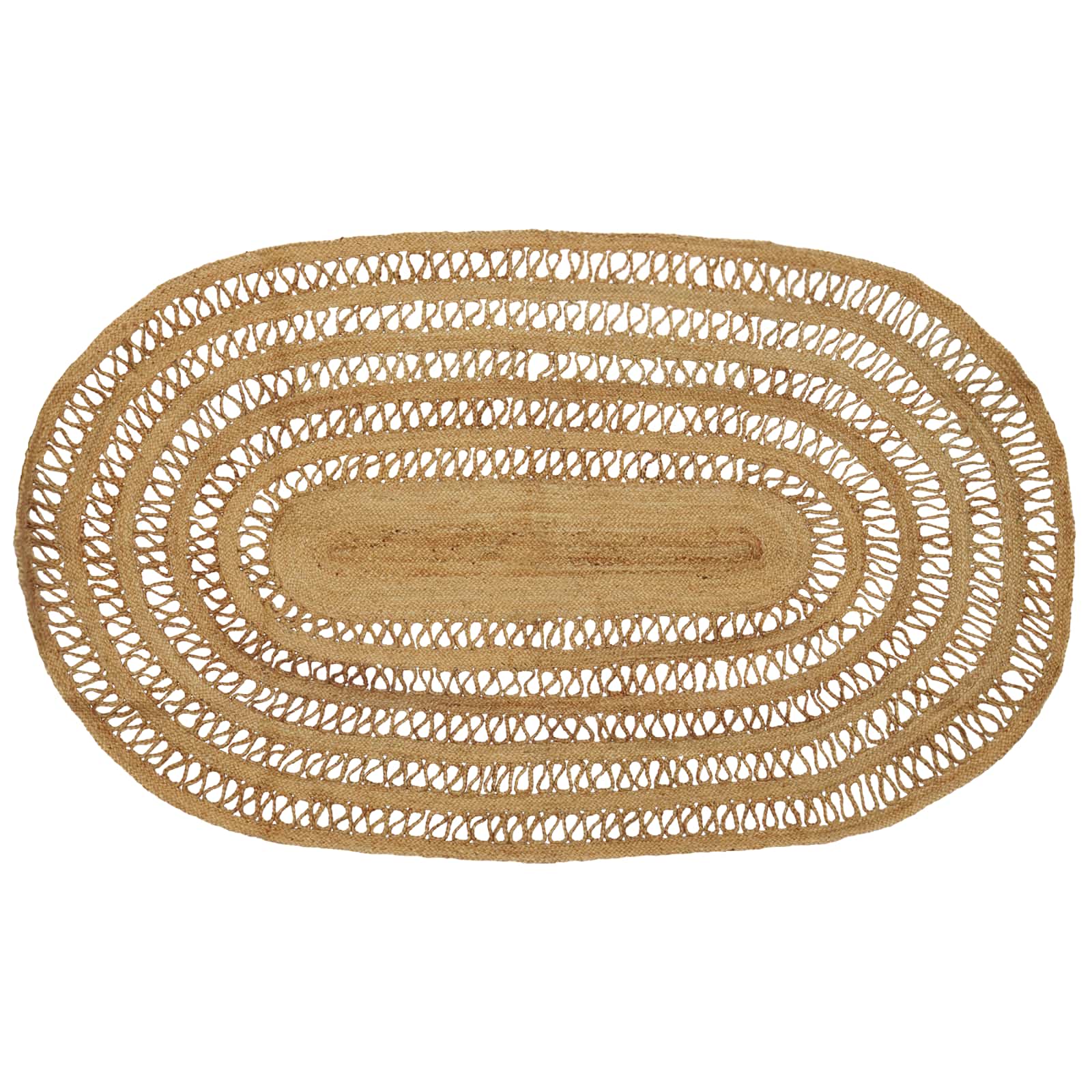 Bereichsteppiche Natur 100 x 152 cm Jute