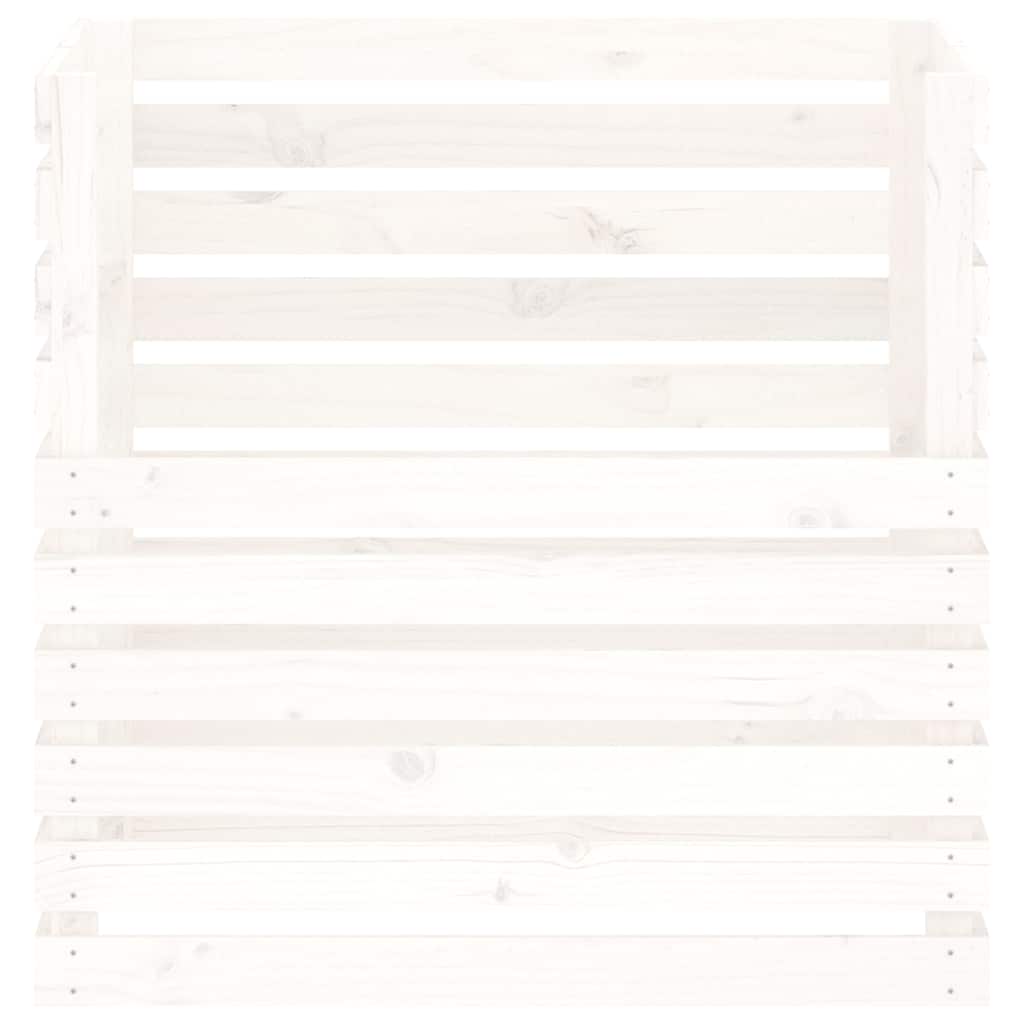 Komposter 80x80x78 cm Massivholz Kiefer