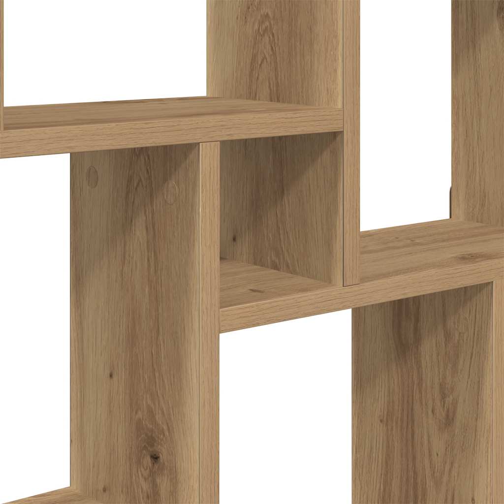 Würfelregal Weiß 90x15x119 cm Holzwerkstoff