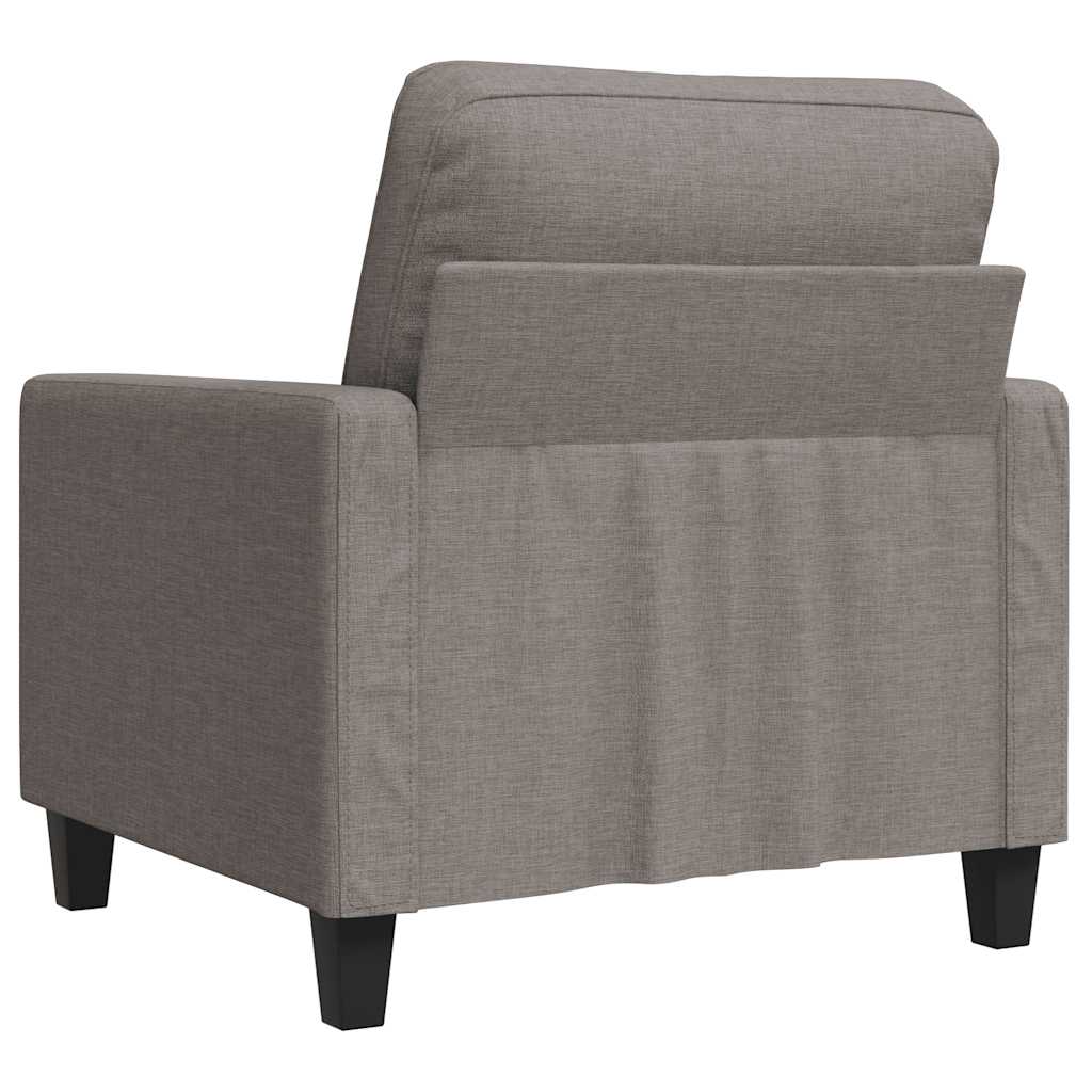 3-Sitzer-Sofa Hellgrau 180 cm Stoff