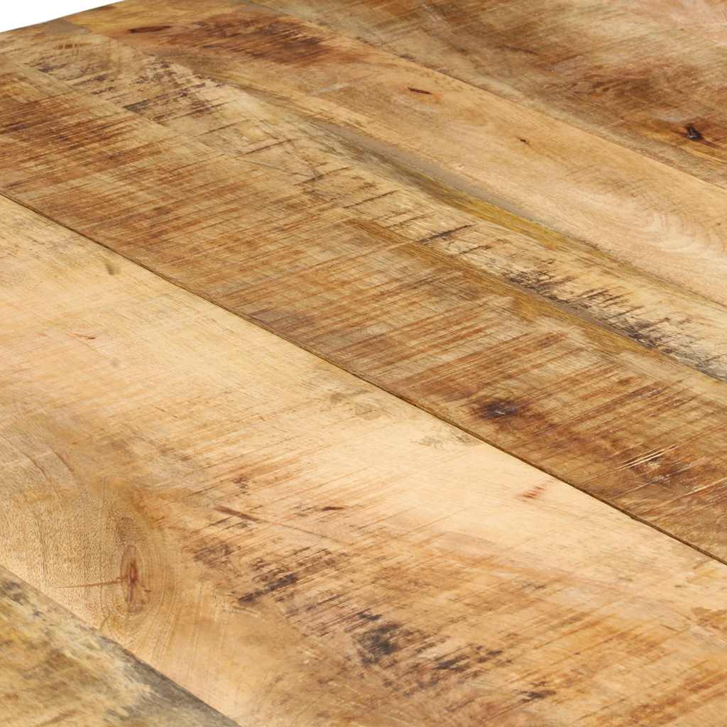 Esstisch 140x70x76 cm Raues Mangoholz