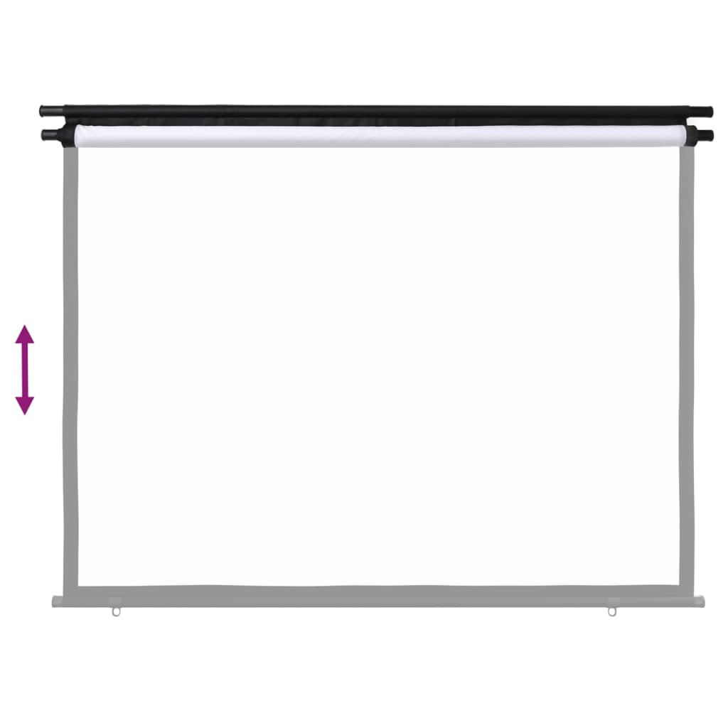 Beamer Leinwand 89" 1:1