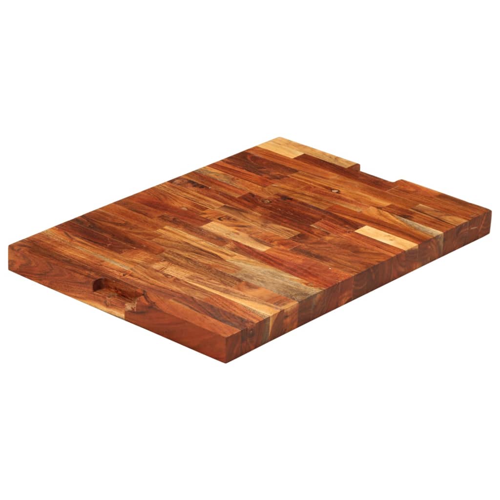 Schneidebrett 42x30x4 cm Massivholz Akazie