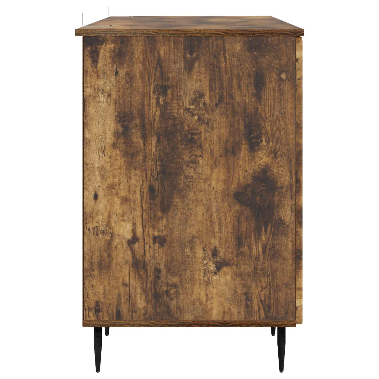Schreibtisch mit Regal Schwarz 142,5 x 50 x 75 cm Holzwerkstoff