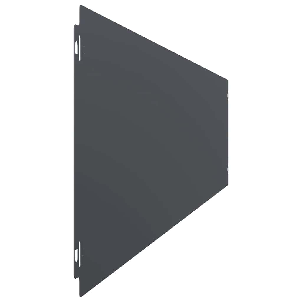Raseneinfassung 10 pcs 10 x 103 cm Wetterfeststahl Rostig