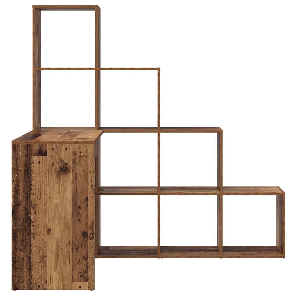 Eck-Schreibtisch Schwarz Eichen-Optik 101,5 x 149,5 x 149,5 cm