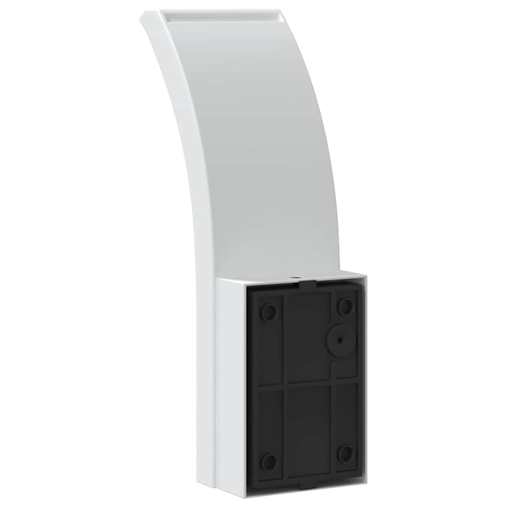 LED-Außenwandleuchten 2 Stk. Schwarz Aluminiumdruckguss