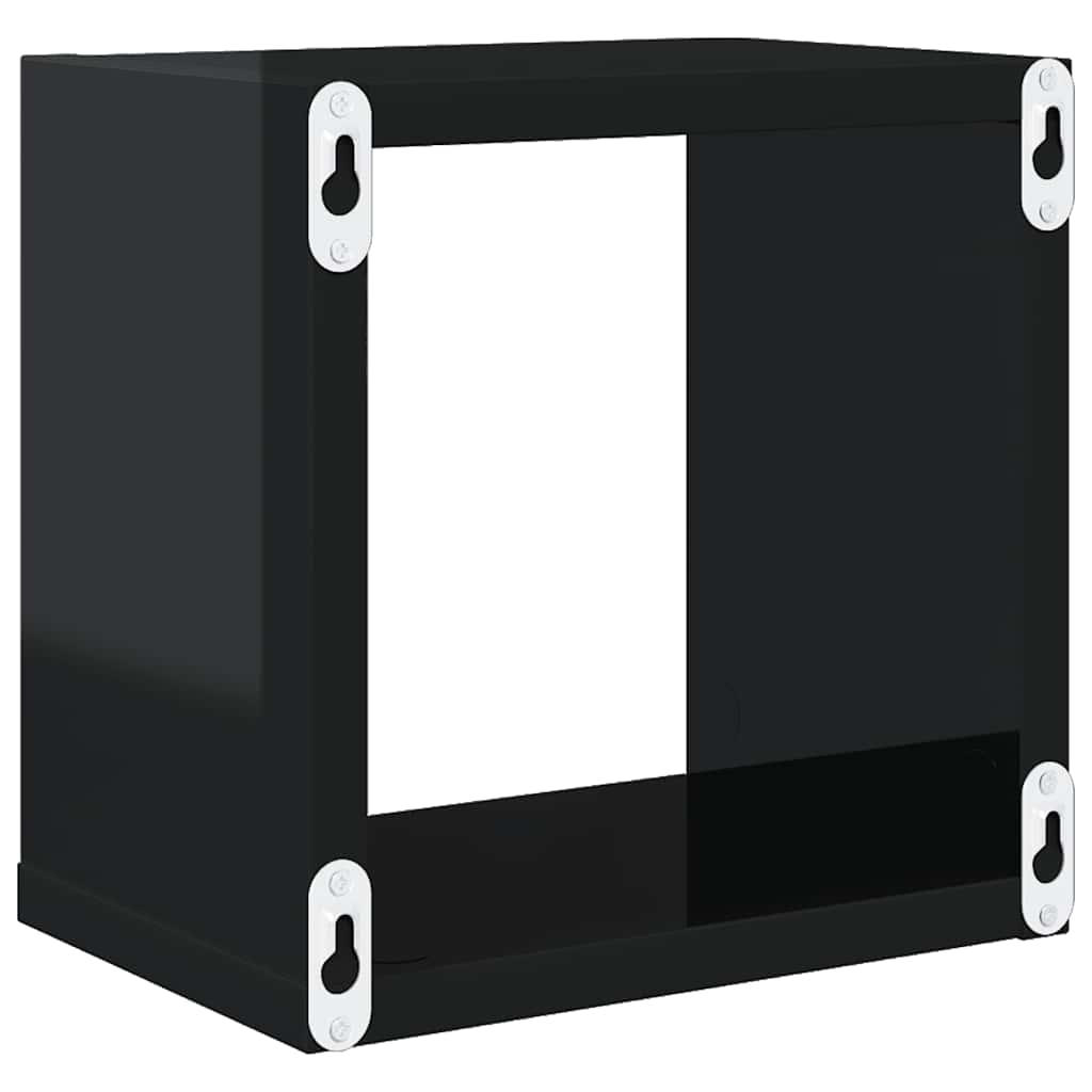 Würfelregale 2 Stk. Weiß 30x15x30 cm