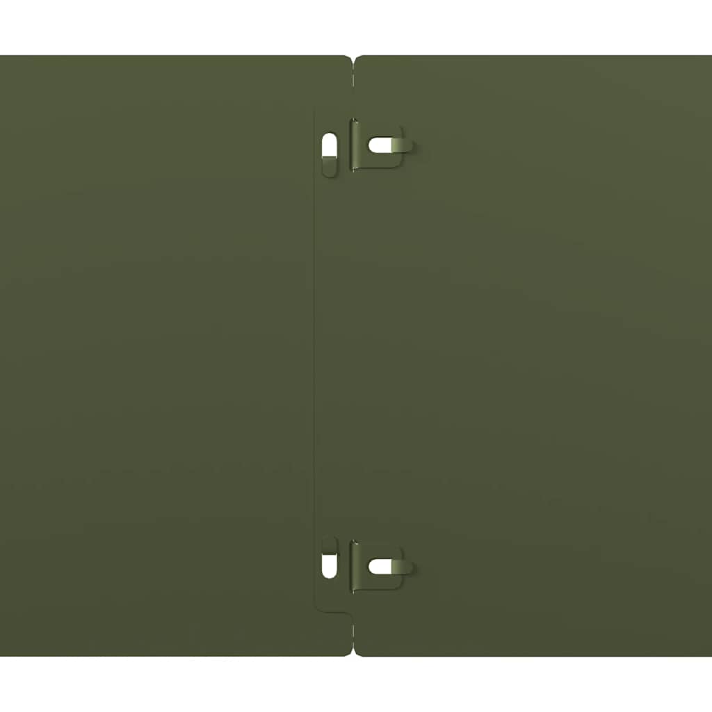 Raseneinfassung 10 pcs 10 x 103 cm Wetterfeststahl Rostig