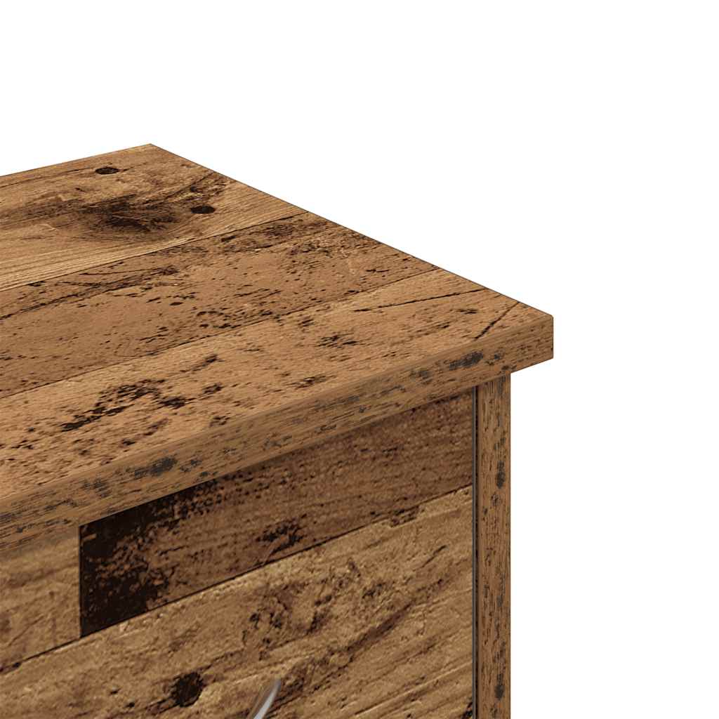 Wand-Schubladenregal Weiß 60x26x18,5 cm Holzwerkstoff