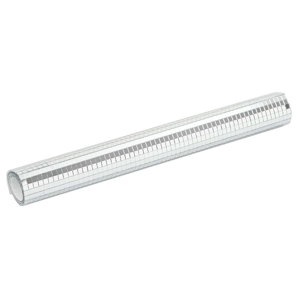 Spiegel-Mosaikfliese Geometrisch 3 pcs Silber 30 x 30 cm Glas