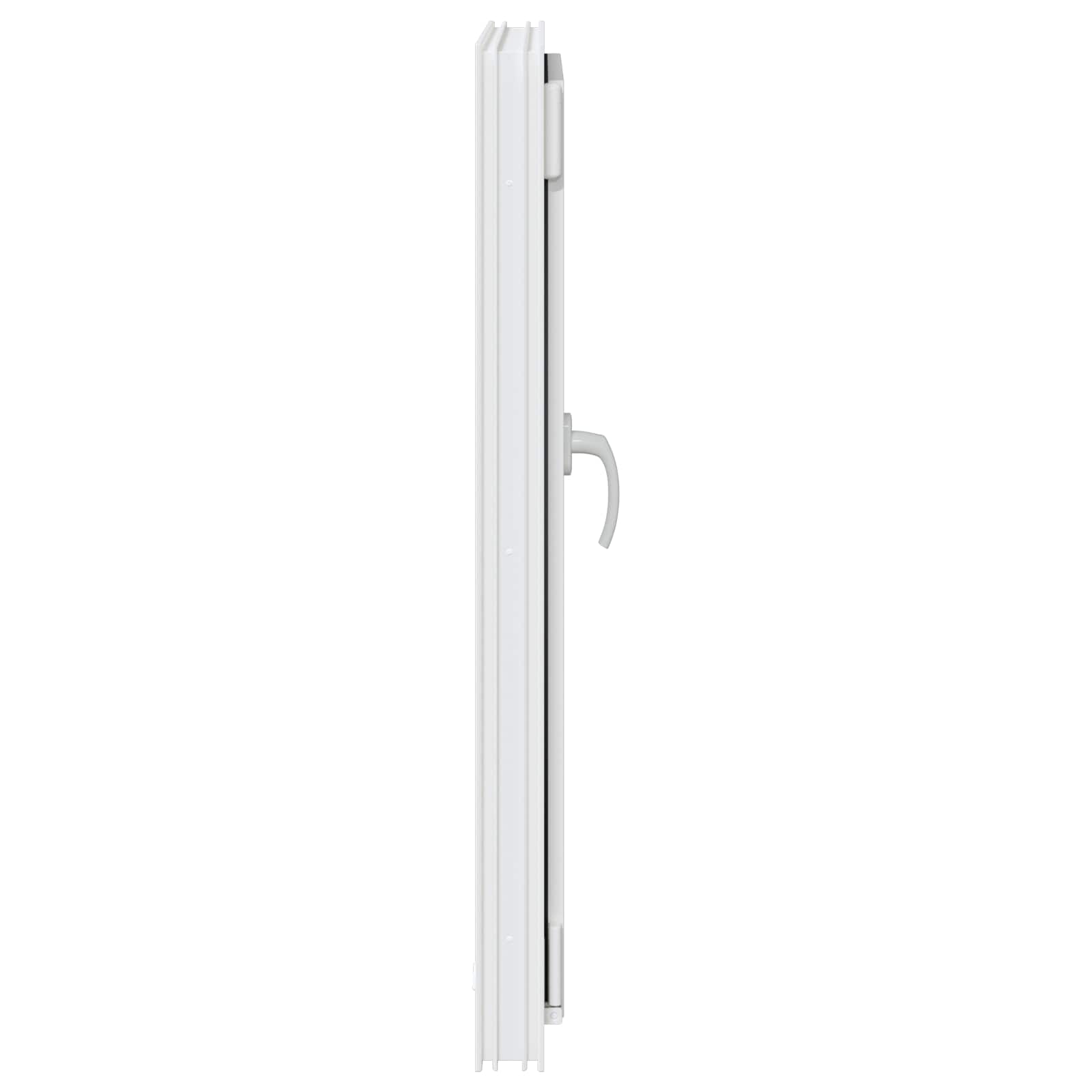 Kellerfenster RISOR 50 x 50 cm PVC und Glas Weiß