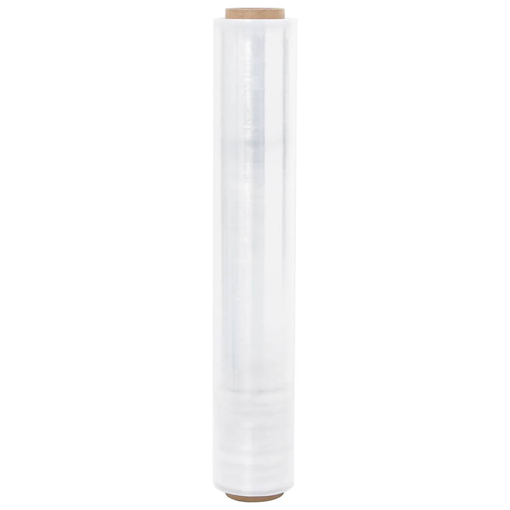 Stretchfolie 2 Stk. Transparent 17 μm 50 cm x 150 m
