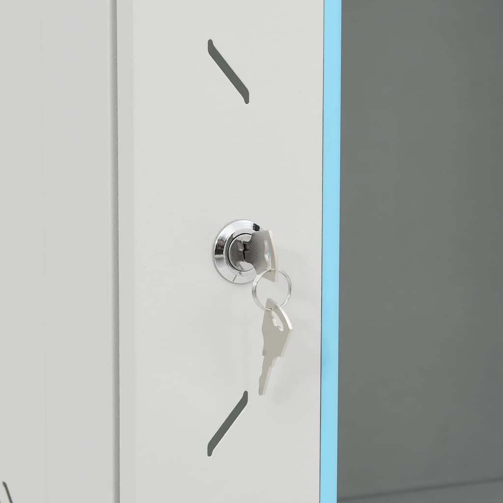 15HE Netzwerkschrank mit Schwenkfüßen 19" IP20 60x45x86 cm