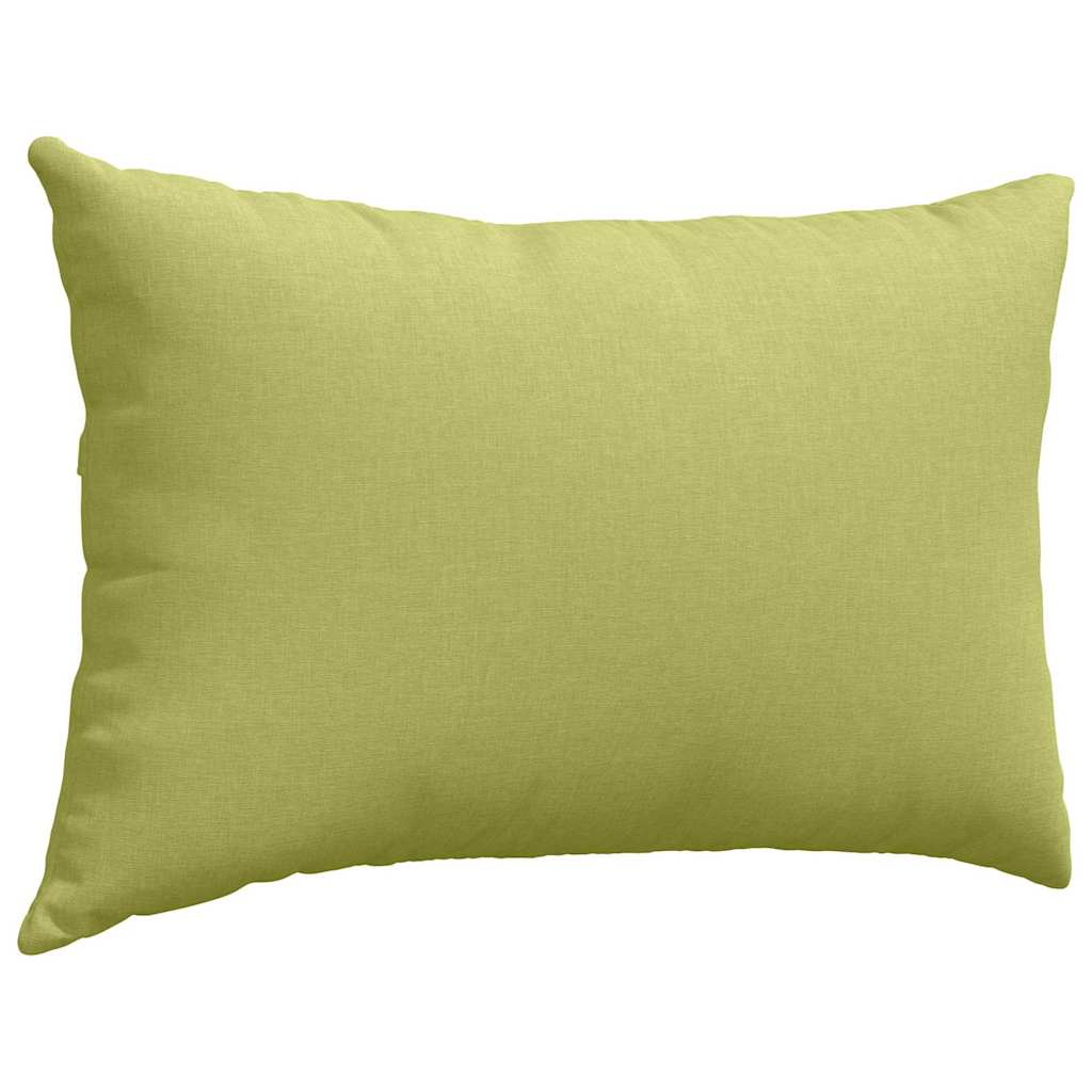 Sofakissen 2 pcs Hellgrau 50 x 30 cm Stoff