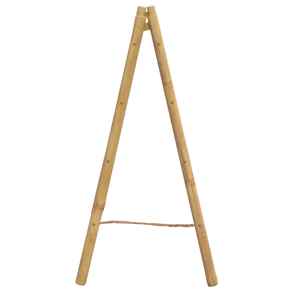 Doppel-Handtuchleiter mit fünf Bambussprossen 50 x 160 cm