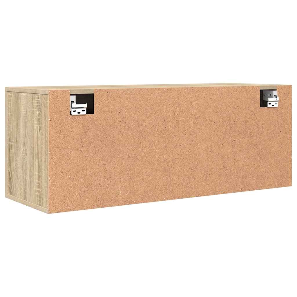 Wand-Schuhschrank Weiß 100x35x38 cm Holzwerkstoff