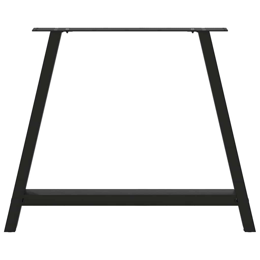 Couchtischbeine A-Form 2 Stk. 30x(30-31) cm Stahl