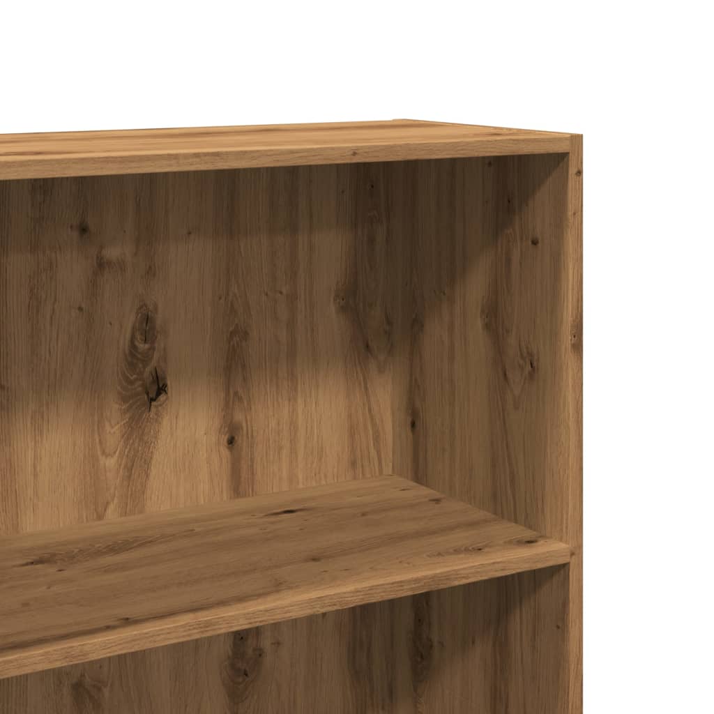 Bücherregal Weiß 80x30x189 cm Holzwerkstoff