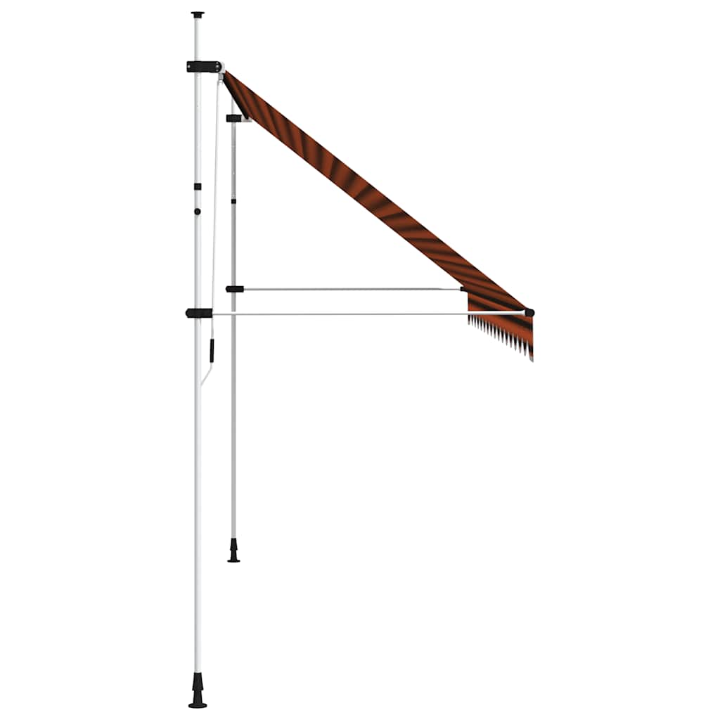 Einziehbare Markise Handbetrieben 150 cm Anthrazit
