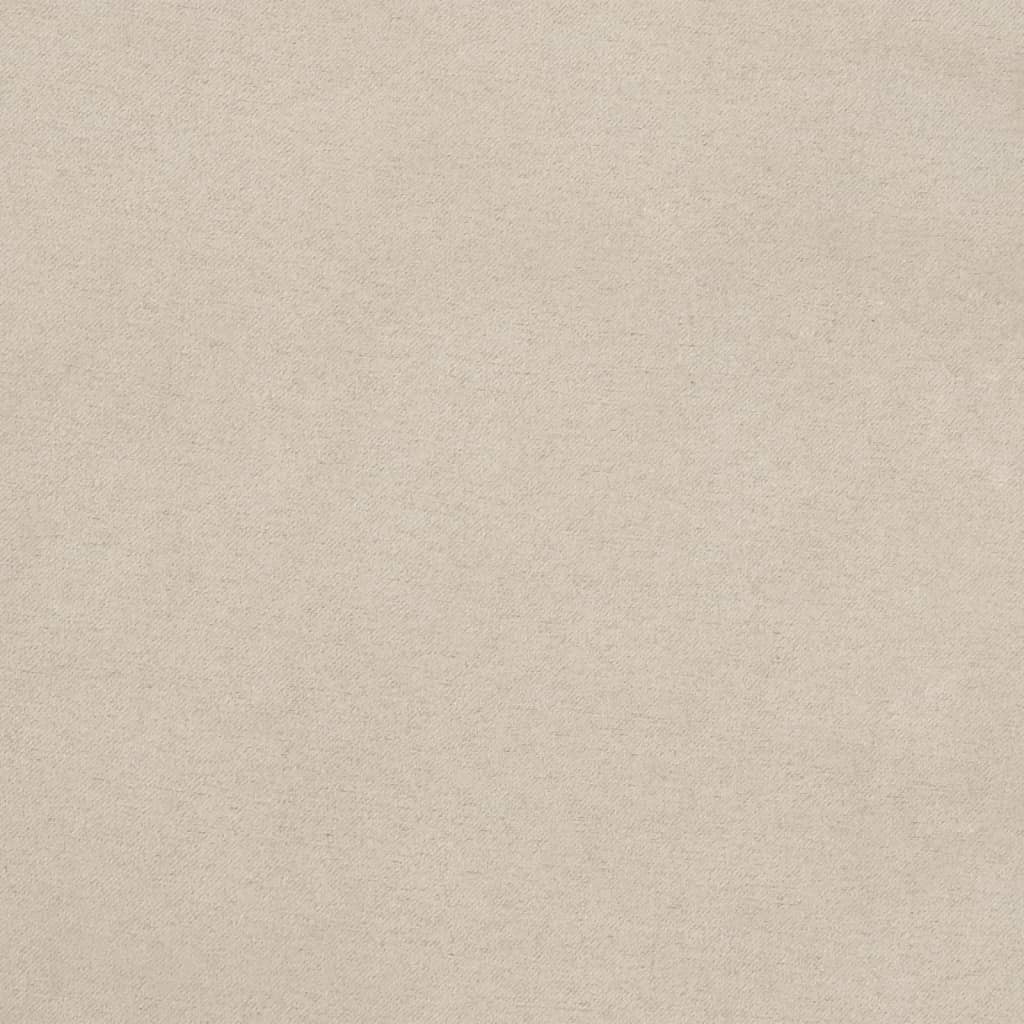 Sitzbank Hellgrau 70x35x41 cm Mikrofasergewebe