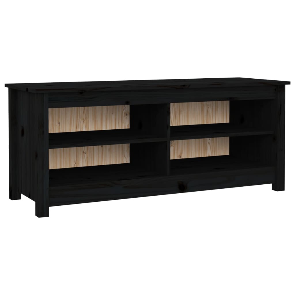 Schuhbank Weiß 70x38x45,5 cm Massivholz Kiefer