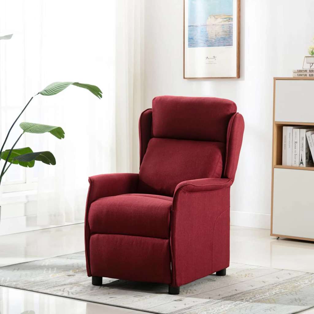 Massagesessel mit Kissen Hellgrau 93,5 x 67,5 x 101,5 cm Stoff