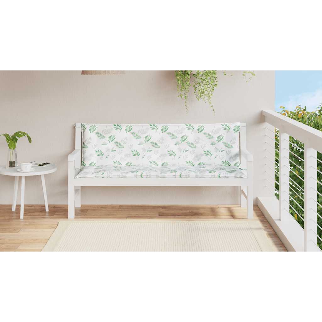 Gartenbank-Auflage Anthrazit 100x(50+50)x7 cm Oxford-Gewebe