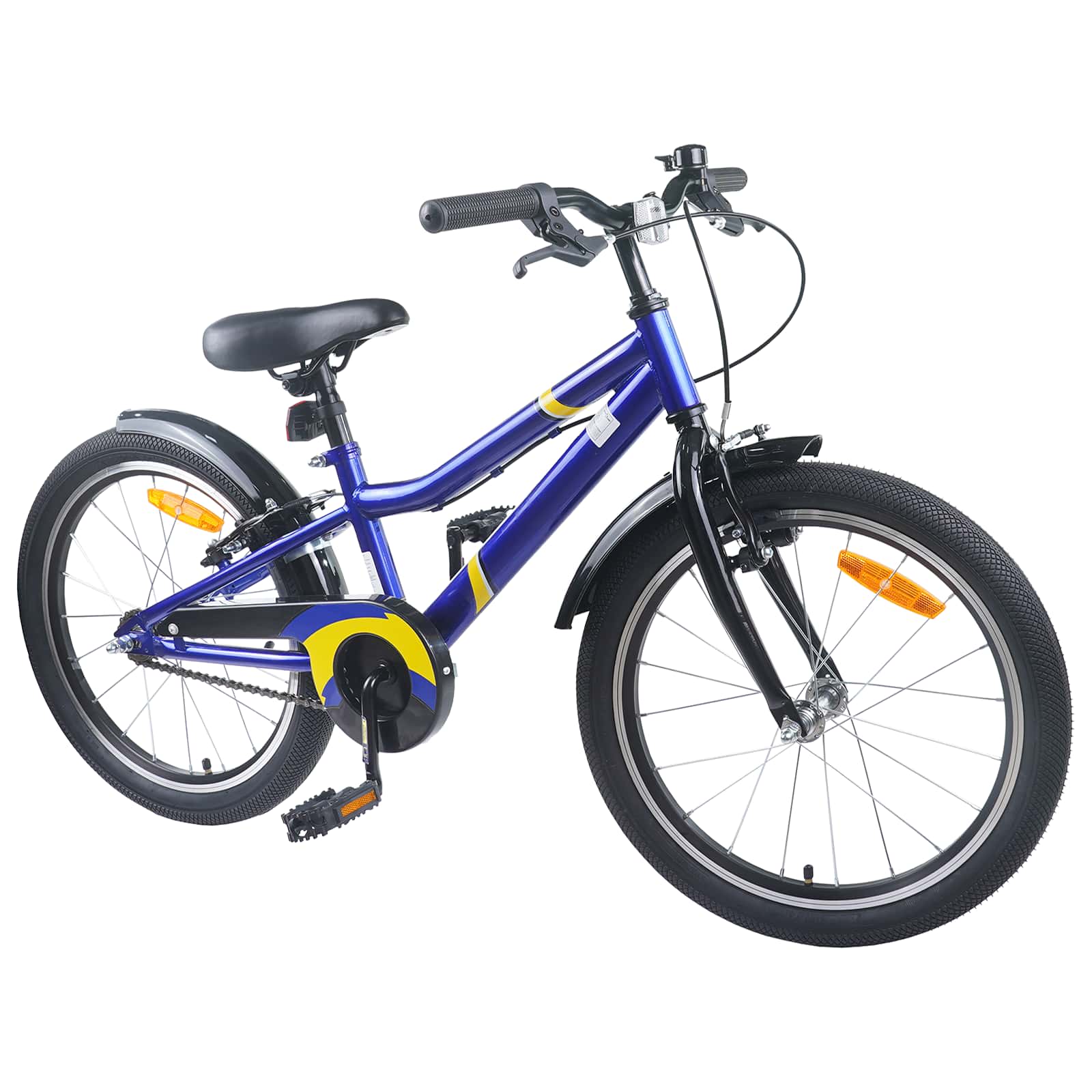 Kinderfahrrad 12 Zoll für 2-4 Jahre alt Schwarz Rot
