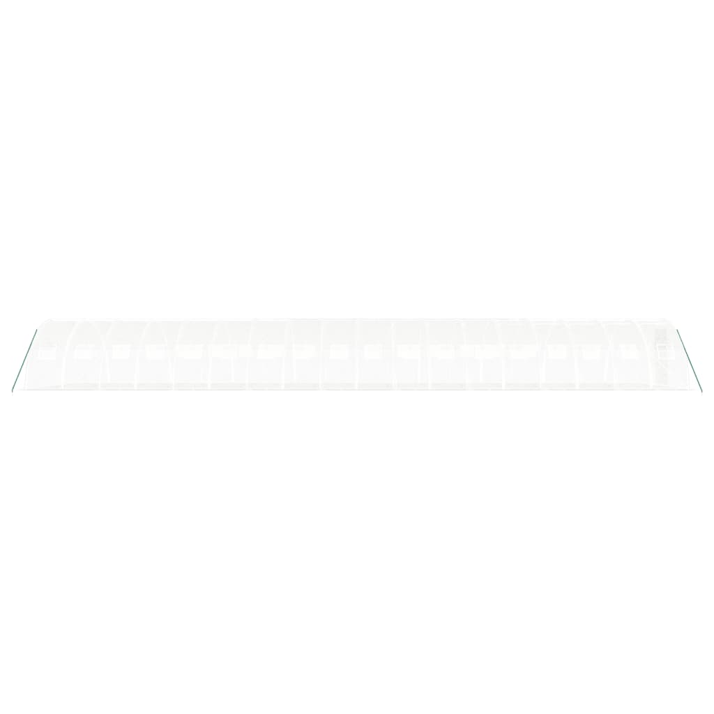 Gewächshaus mit Stahlrahmen Grün 8 m² 4x2x2 m