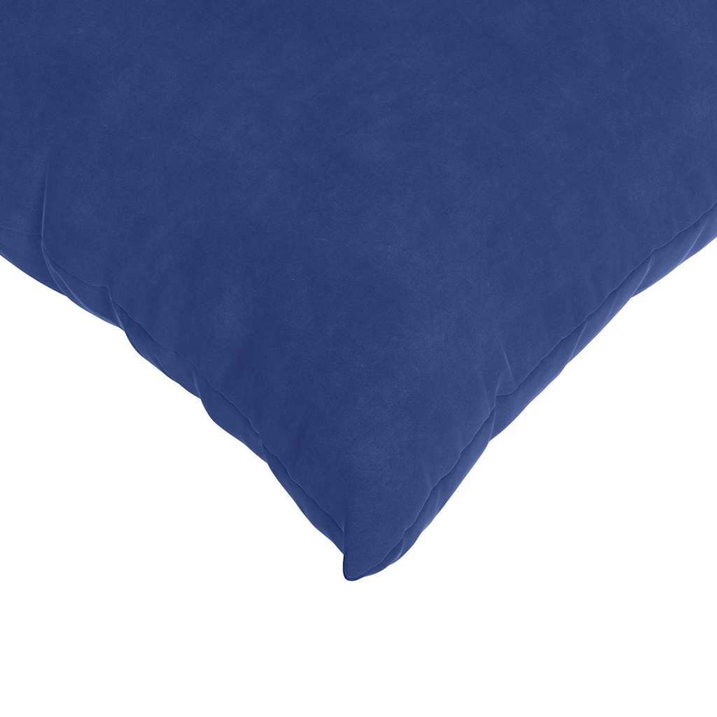 Sofakissen 2 Stück Blau 50 x 30 cm Cordstoff