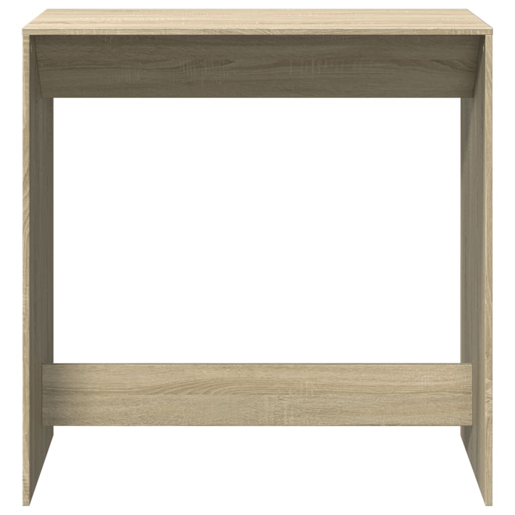 Bartisch Schwarz Eichen-Optik 102 x 50 x 103,5 cm Holzwerkstoff