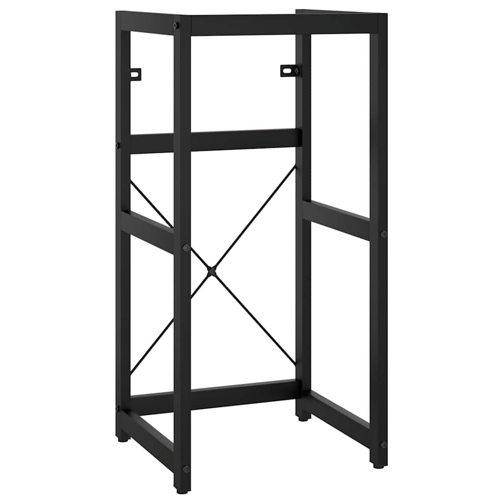 Badezimmer Waschtischgestell Weiß 40x38x83 cm Eisen