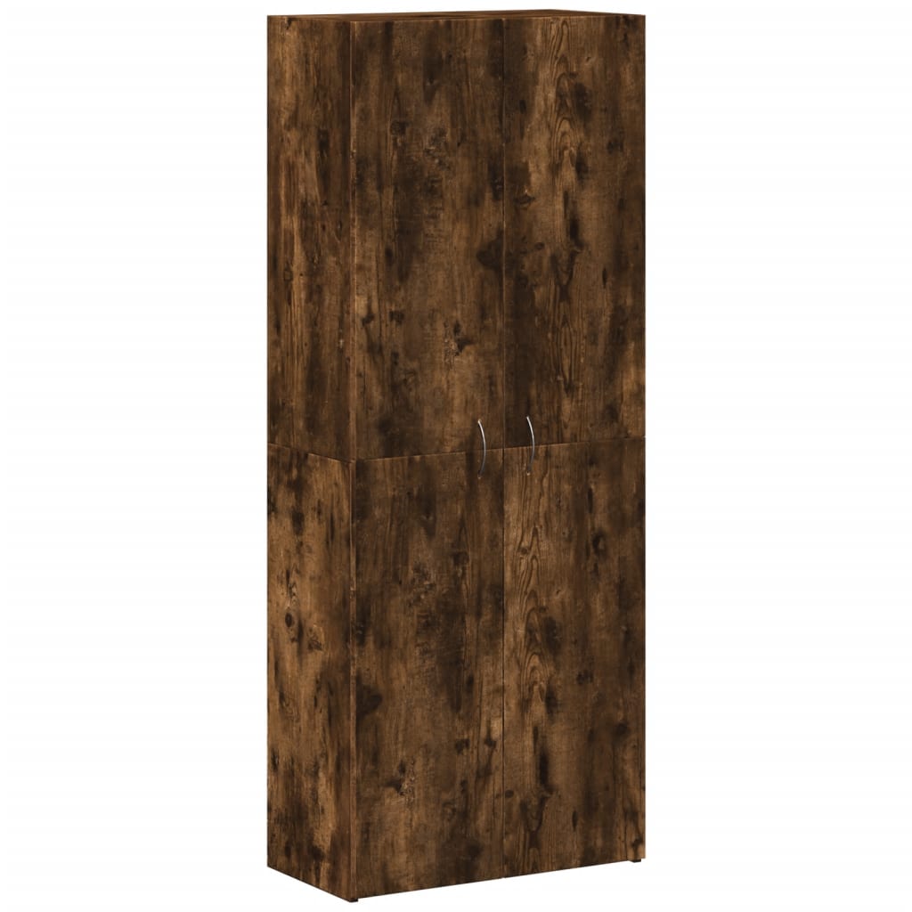 Aktenschrank Weiß 60x32x153 cm Holzwerkstoff