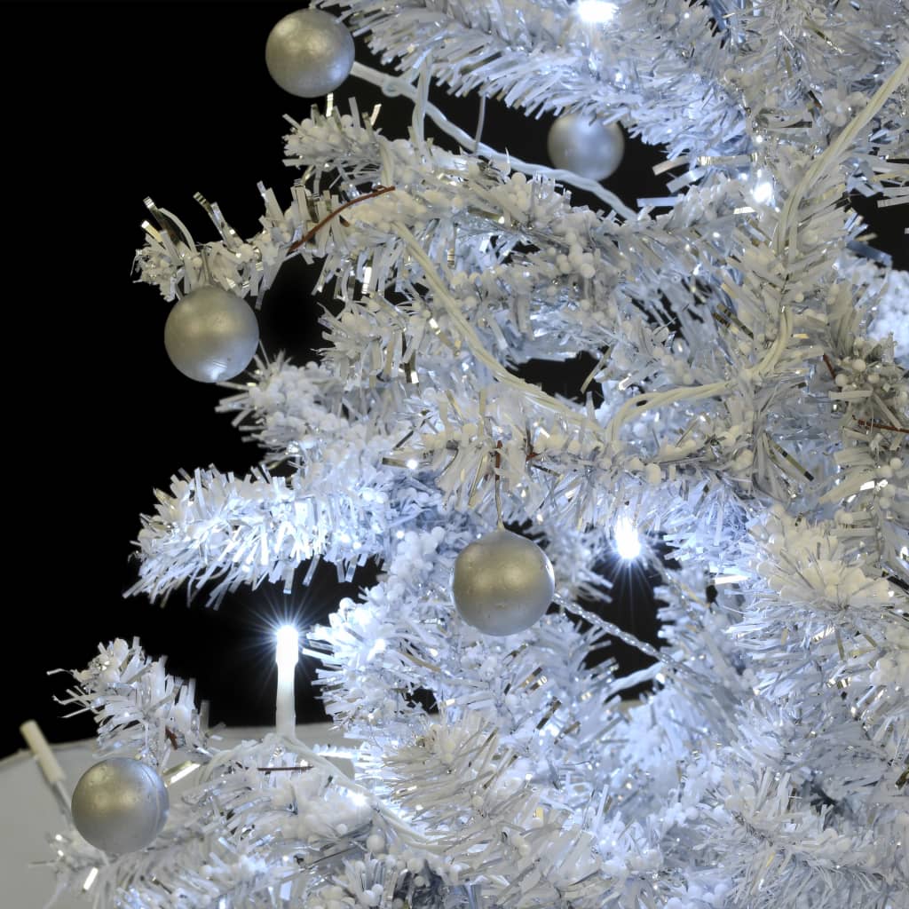 Schneiender Weihnachtsbaum mit Schirmfuß Grün 75 cm